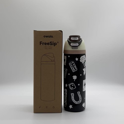 Owala Urban Outfitters esclusiva bottiglia con fiocco blu legata e ture FreeSip 24/32 OZ - Foto 42 di 65