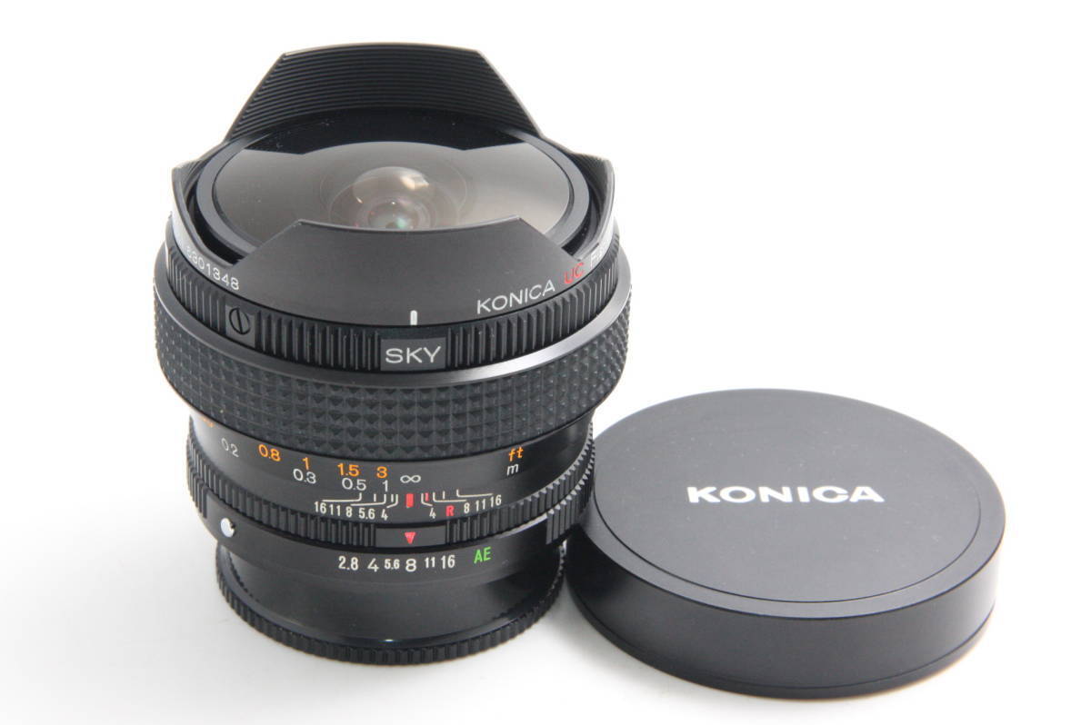 Konica Hexanon Fish-Eye UC 15mm f2.8 AR AE Lens AR Mount | eBay Konica Hexanon Fish-Eye UC 15mm f2.8 AR AE Lens AR Mount | eBay