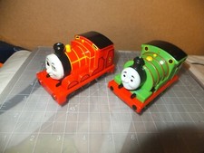 Lot of 2 Thomas Pull Back Train James and Percy