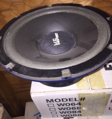 Hifonics W084 8'' Subwoofer Car 4 Ohm RARE OLD SKOOL USA