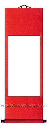Blank Chinese Wall Scroll Chinese Art Supplies Premium Quality Blank Scroll