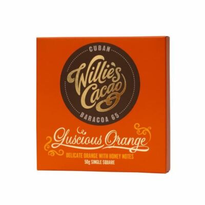 Willie's Cacao Dark Chocolate with Luscious Orange - 50g