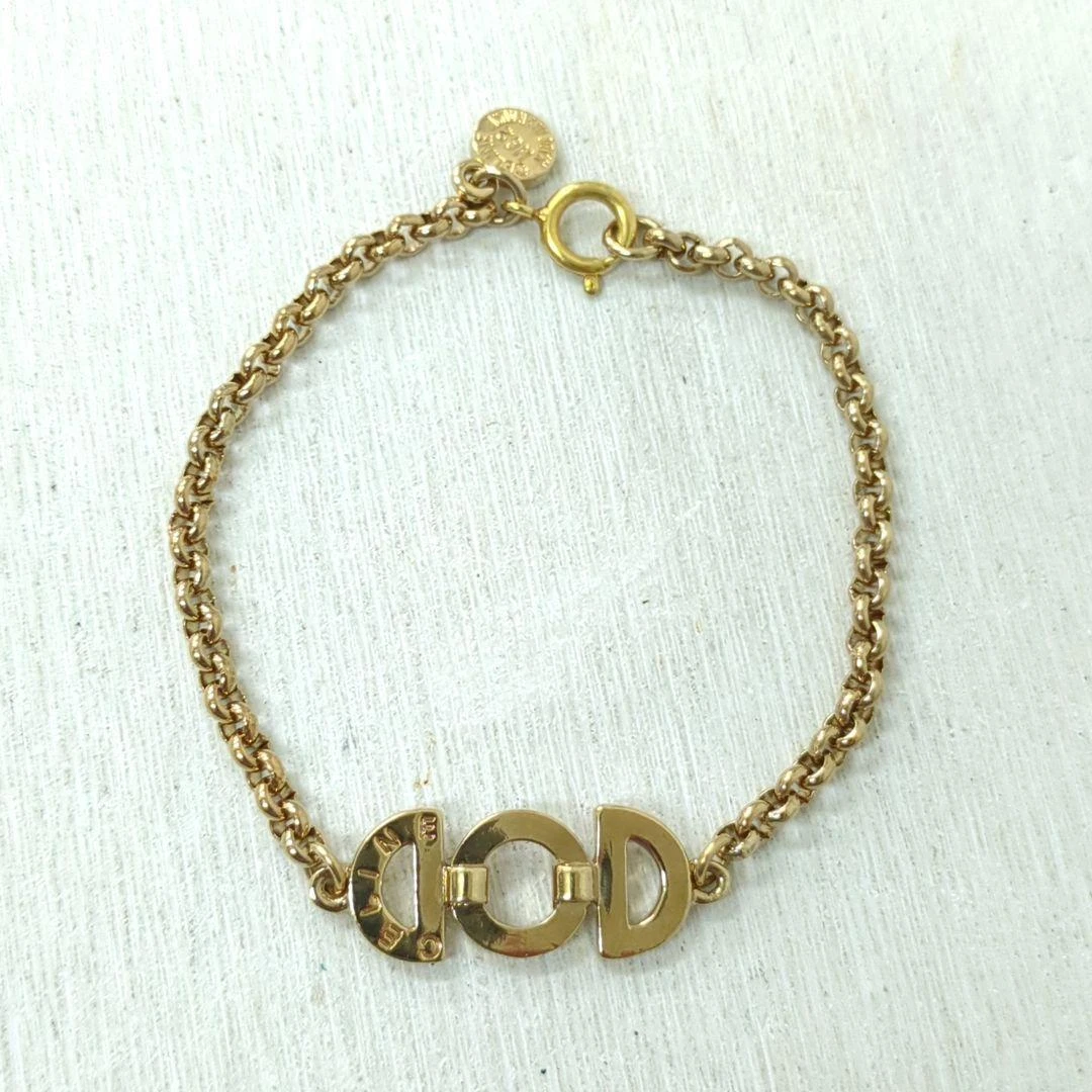 Bracciale Celine colore oro made in France