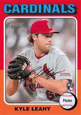 #344 Kyle Leahy - St. Louis Cardinals - 2024 Topps Heritage Baseball