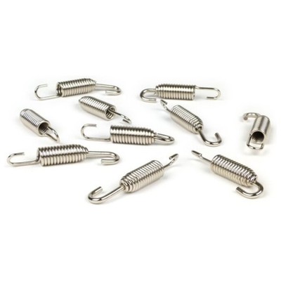 Edelstahl Auspufffedern BGM ORIGINAL 55mm, 10 Stück, perfekt für Werkstätten -