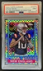 2024 Topps Chrome Drake Maye 1974 Football RC Refractor X-Fractor #74TF-3 PSA 9