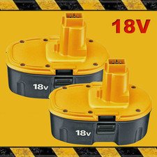 2PACK 18V replacement 18 VOLT DC9096 DC9098 Ni-Mh For Dewalt Battery DC9099
