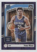 2024-25 Panini Donruss Optic Rated Rookie Purple Shock Prizm Yves Missi #265 uk2