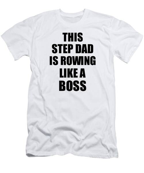 FILA T shirt regalo divertente questo passo papà rema come un capo