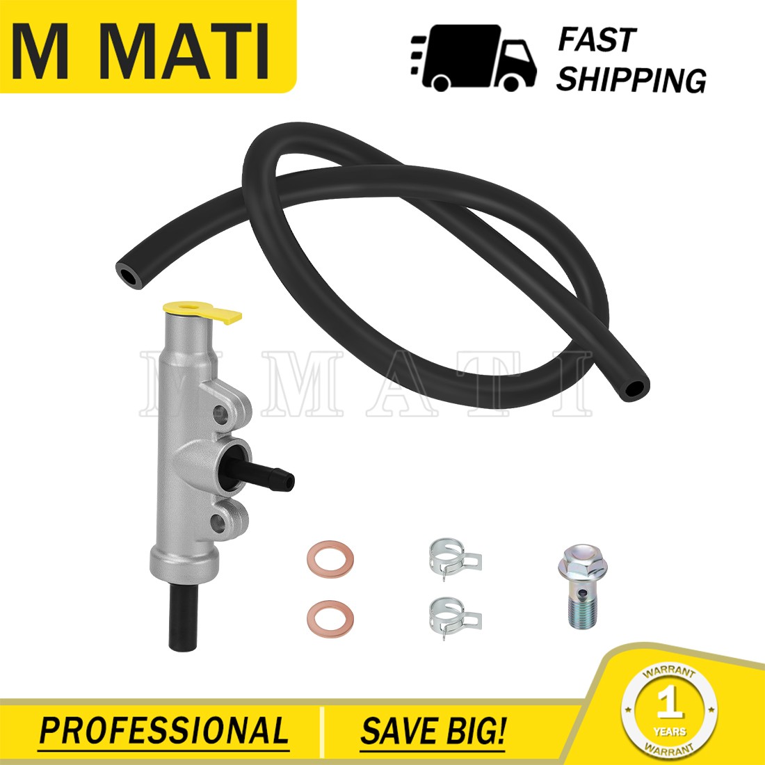 Rear Brake Master Cylinder Assy for Polaris Trail Blazer/Trail Boss 330 2010-13