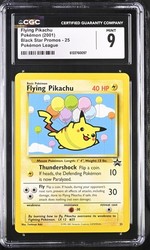Flying Pikachu #25 Black Star Promo (WOTC)