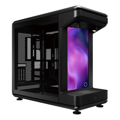 Cooler Master MasterFrame 360 STAGE LCD Full Tower Schwarz Transparent