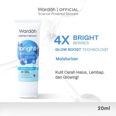 Bright Smooth Glow Face Moisturizer SPF30 PA+++ 20ml Hydratation