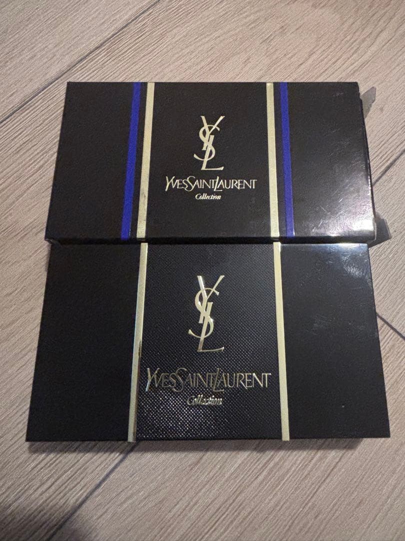 Yves Saint Laurent Gold Lighter Glitter Finish YSL Logo New thumbnail 4