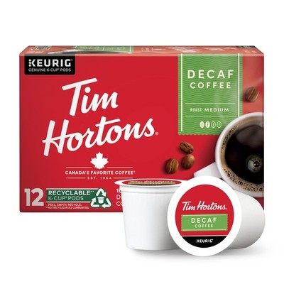 Decaf, Medium Roast Coffee, Single-Serve K-Cup Pods Compatible with Keurig Br...