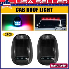 1-10x Remote Controlled Solar Rgb Led Cab Roof Lights For Trucks Trailers Boats 1-10x Remote Controlled Solar Rgb Led Cab Roof Lights For Trucks Trailers Boats