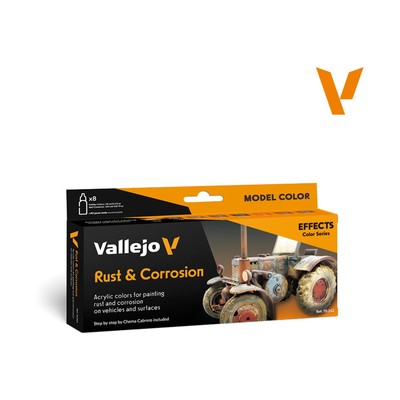 Vallejo Model Color Paint Rust & Corrosion New