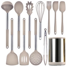 Kitchen Cooking Utensils Set,12-piece Kitchen Utensils Set Non-stick Cooking ...