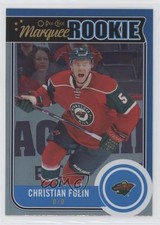 2014-15 O-Pee-Chee Marquee Rookie Rainbow Christian Folin #537 1s8