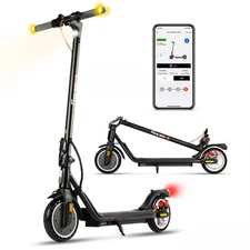 5th Wheel - V10MAX Foldable Electric Scooter w/ 12 mi Max Range and 18 mph Ma...