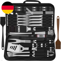 Grilliance 38 StüCke Bbq Grillbesteck Set Edelstahl GrillzubehöR FüR MäNner Gesc