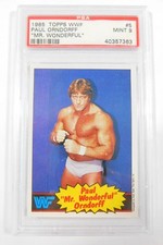 1985 Topps Wrestling WWE Paul Orndorff Mr. Wonderful #2 PSA 9