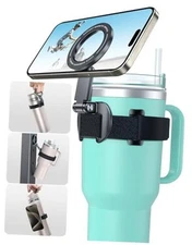  for Stanley Cup Magnetic Phone Holder for Magsafe, Foldable Water Bottle 