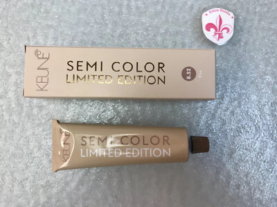KEUNE SEMI COLOR LIMITED EDITION # 8.52 LIGHT Mahogany Pearl BLONDE 2.1 oz