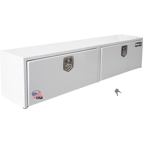 Buyers Products 1702860TRAY Cabinet Tray - White Steel Shelf Kit For 96" Topside Toolbox - View #2