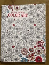 Floral Wonders Color Art Adult Advanced Coloring Book Flower Designs Brand NEW