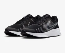 Womens Nike Run Defy Sneakers Black White HM9593 002