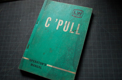 LeTourneau C'Pull Scraper Owner Operator Operation Maintenance Manual Book guide