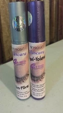 2 PROSA MASCARA 4 IN 1 MICRO FIBRAS AND MAXI VOLUME RIMEL BLACK WATERPROOF MEXIC