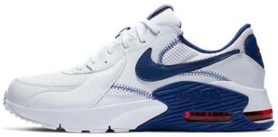 Size 12 EUC - Nike Air Max Excee White Dark Royal Blue Nike Air Max Excee Shoes White Royal Blue Black DZ0795-100  main image 3