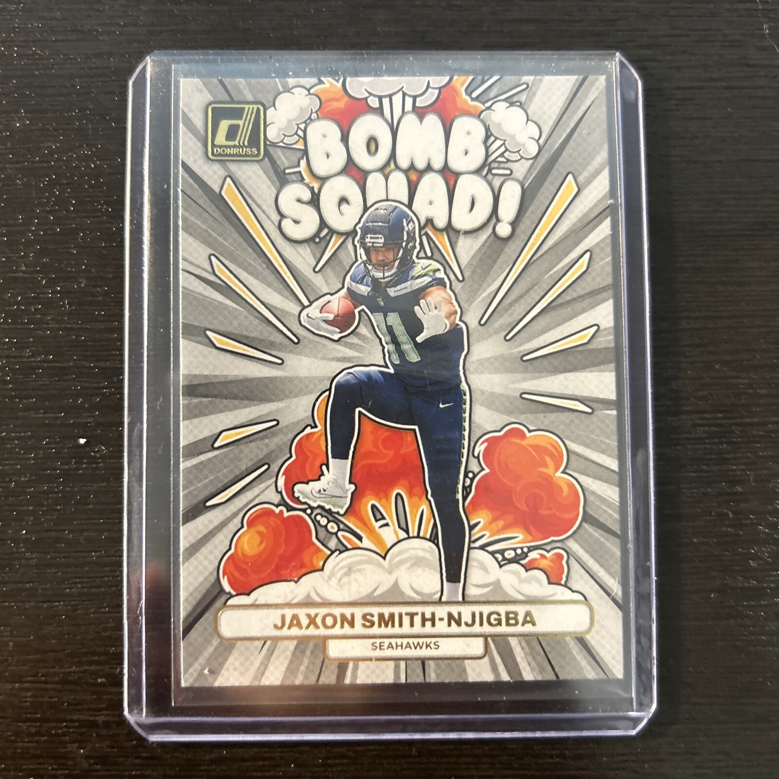 2023 Donruss Jaxon Smith-Njigba Bomb Squad Insert
