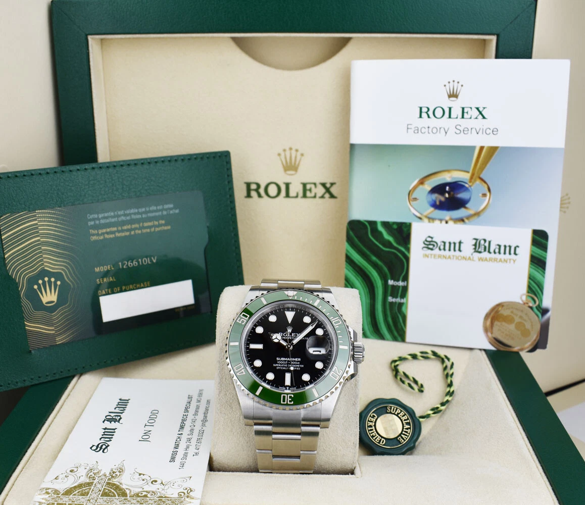 Submariner lunette verte new arrivals