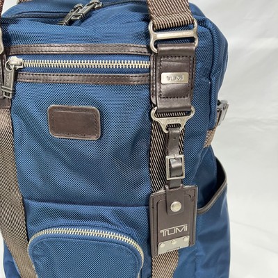 TUMI 22380BTH ALPHA BRAVO 2WAY Navy Backpack Daypack men | eBay