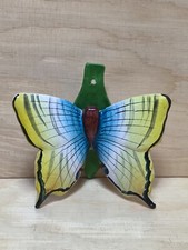 Farfalla ceramica Herend vintage decorazione da parete