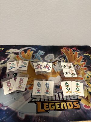 Vintage Lot 12 Tiny Toons Temporary Tattoos Dizzy Plucky Babs Buster Hamton Gogo