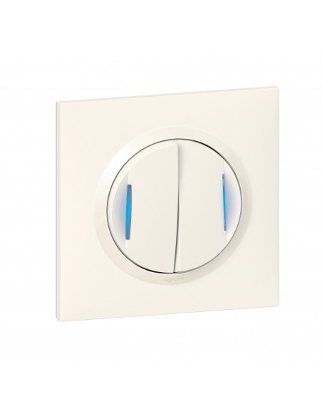 Transformeur dbl lum blanc Legrand 600730 remplacez votre touche interrupteur cassée