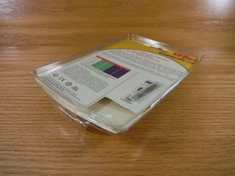 Memorex 128MB CompactFlash (CF) Memory Card New (Open Box) - Image 4 of 4