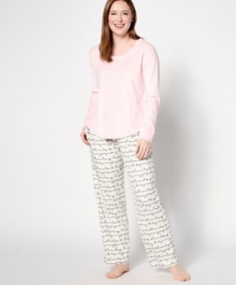 Qvc Com Cuddle Duds Pj Cuddl Duds X Jane Treacy Petite Cardinal