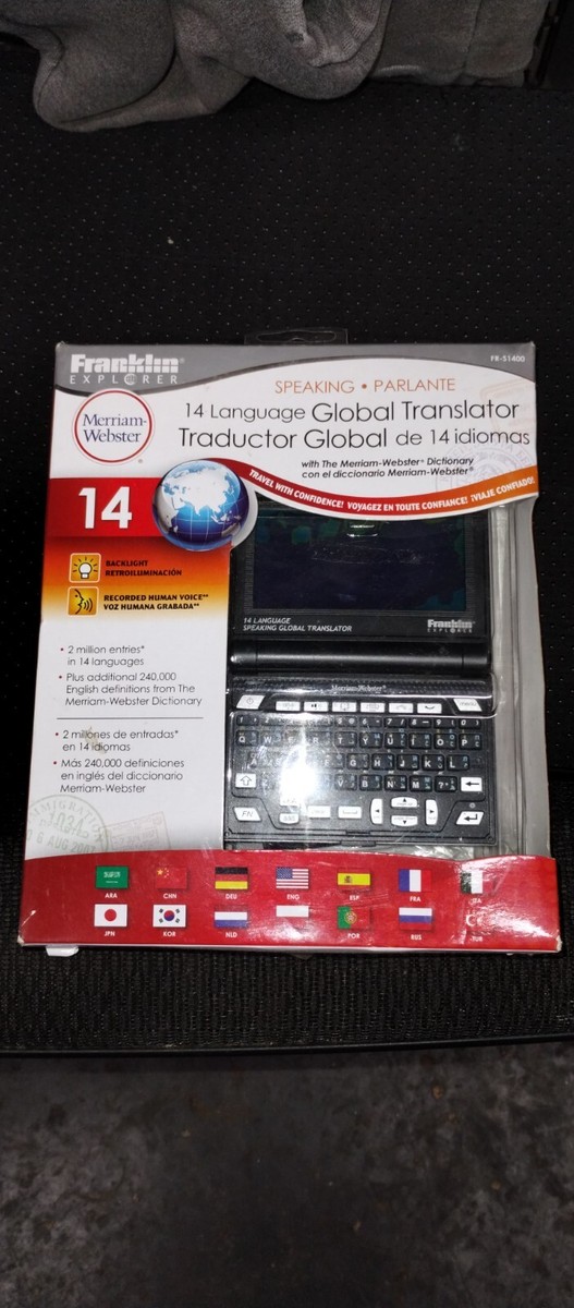 Franklin FR-S1400 Translator, brand new | eBay