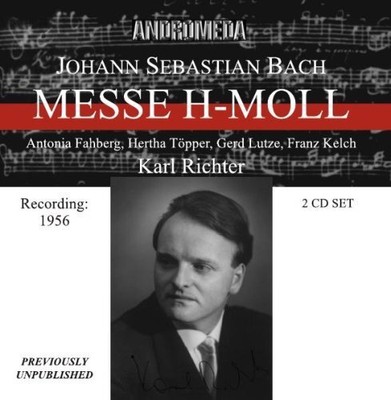 J.S. BACH / RICHTER - H-MOLL MESSE BWV 232 NEW CD