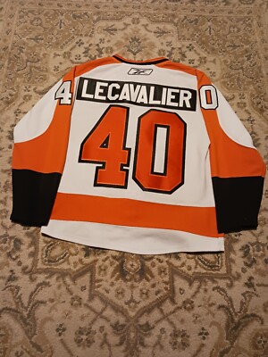 Vincent Lecavalier #40 Philadelphia Flyers Reebok Jersey Mens Size 52