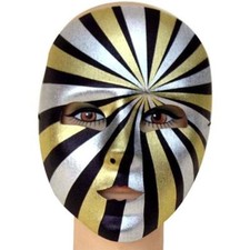 PSYCHO FULL FACE VENETIAN EYE MASK ADULT MASQUERADE HALLOWEEN COSTUME ACCESSORY