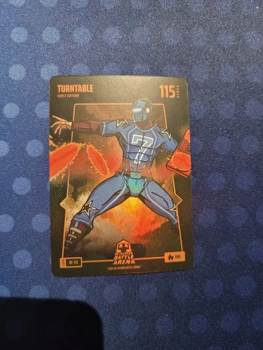 Bo Jackson Battle Arena Battlefoil Fire Turntable #BF-113 Trea Turner