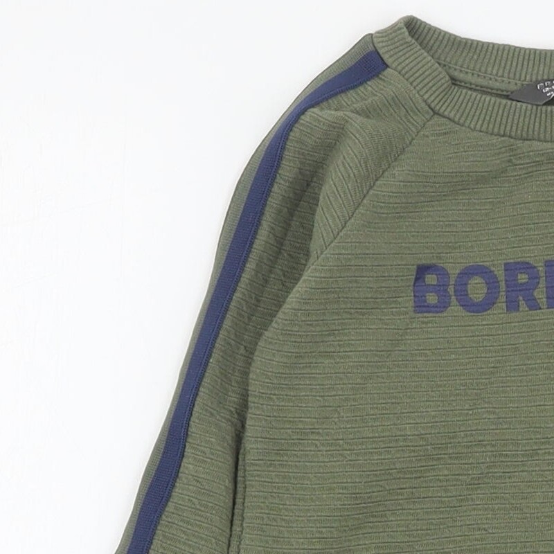 Primark Boys Green Polyester Blend Sweatshirt Size 12-13 Years image 6