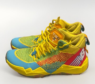New Balance Two WXY Yellow Teal 2021 Sz 9 | eBay
