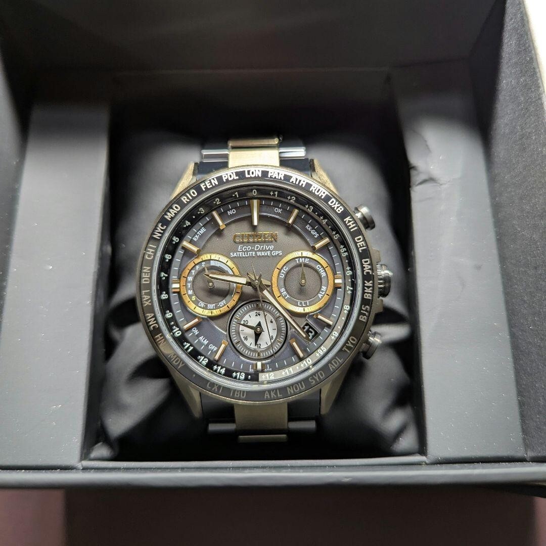 Citizen CC4016-75E Attesa Eco Drive GPS HAKUTO-R Collaboration